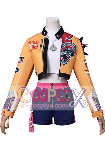 K-POPガールズ!デーモン・ハンターズ風 ルミ Rumi コスプレ衣装 cosplay 仮装